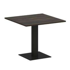 Onix Direct Стол квадратный O.SPRG-2 Дуб Мали/Металл Черный 900*900*750