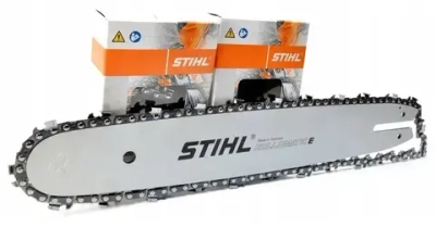 STIHL комбо-набор 1 шина + 2 цепи для бензопилы штиль 180/210/230/250 шина 40 см (16"), шаг 3/8", паз 1,3 мм, 55 звеньев