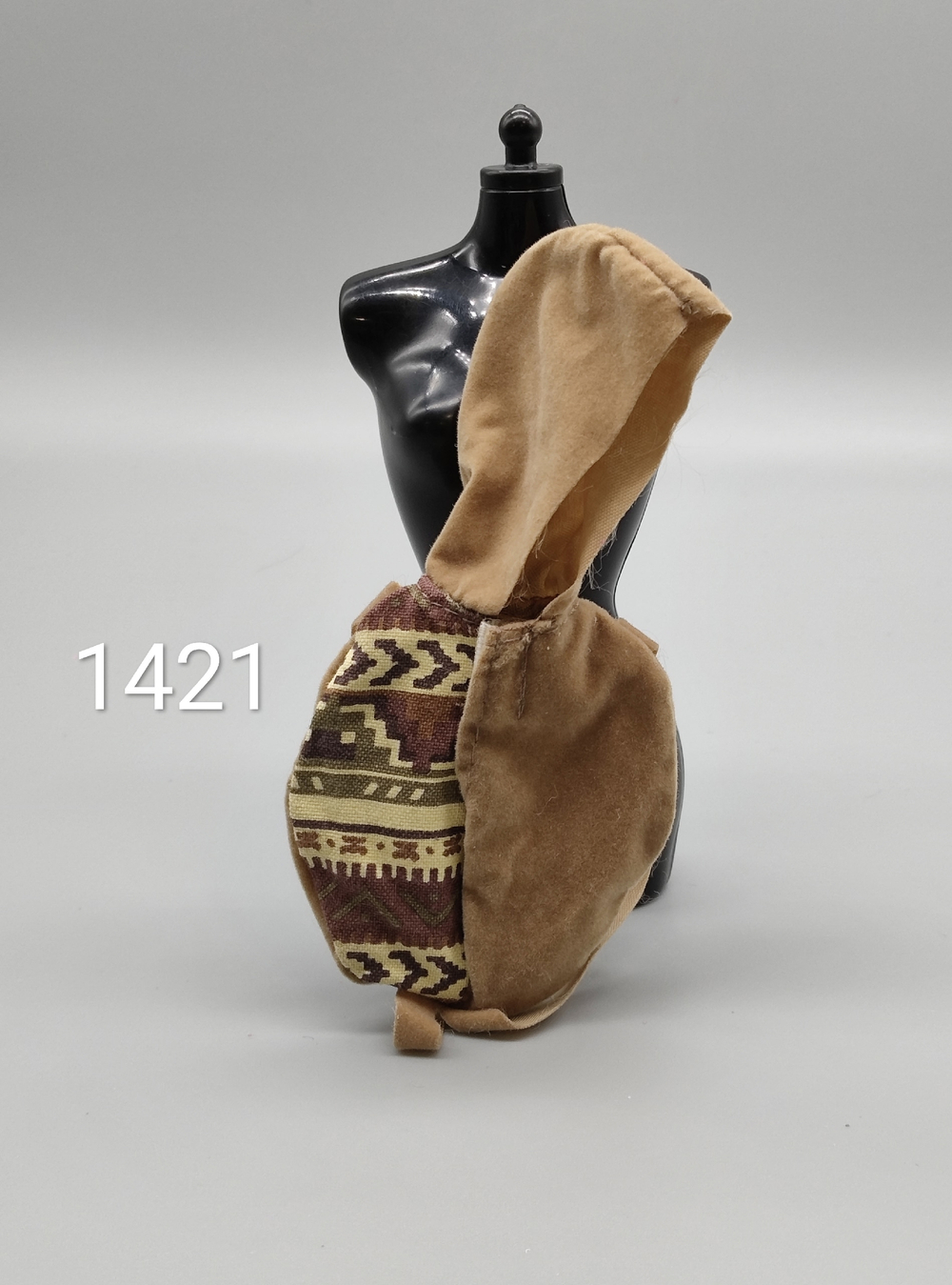 Аксессуар для куклы Барби винтаж - сумка-рюкзак 01421