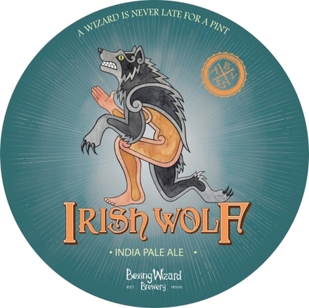 Пиво Боксин Визард Бревери Айриш Вулф / Boxing Wizard Brewery Irish Wolf 20л - кег