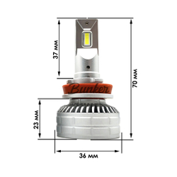 Светодиодные автомобильные LED лампы TaKiMi Altima H11/8/9/16 5500K 12/24V