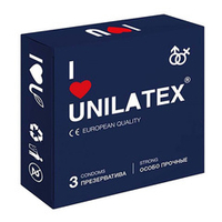 Ультрапрочные презервативы Unilatex Extra Strong 3шт