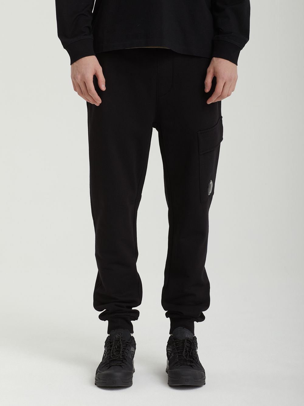 Мужские Брюки In Diagonal Raised Fleece