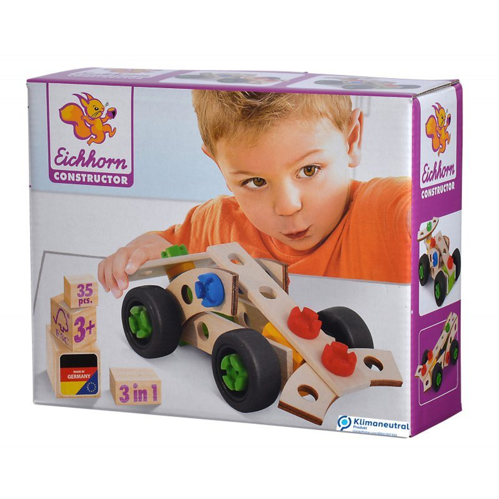Eichhorn Constructor - Конструкторы 3в1 Racer 35 шт 39007