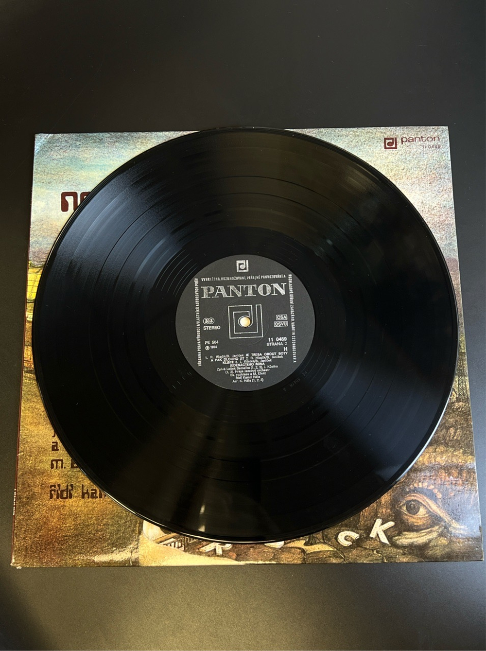 LP New Synthesis Czechoslovak Radio Jazz Orchestra and The Blue Effect Group. Виниловая пластинка 12 дюймов. Panton Чехословакия