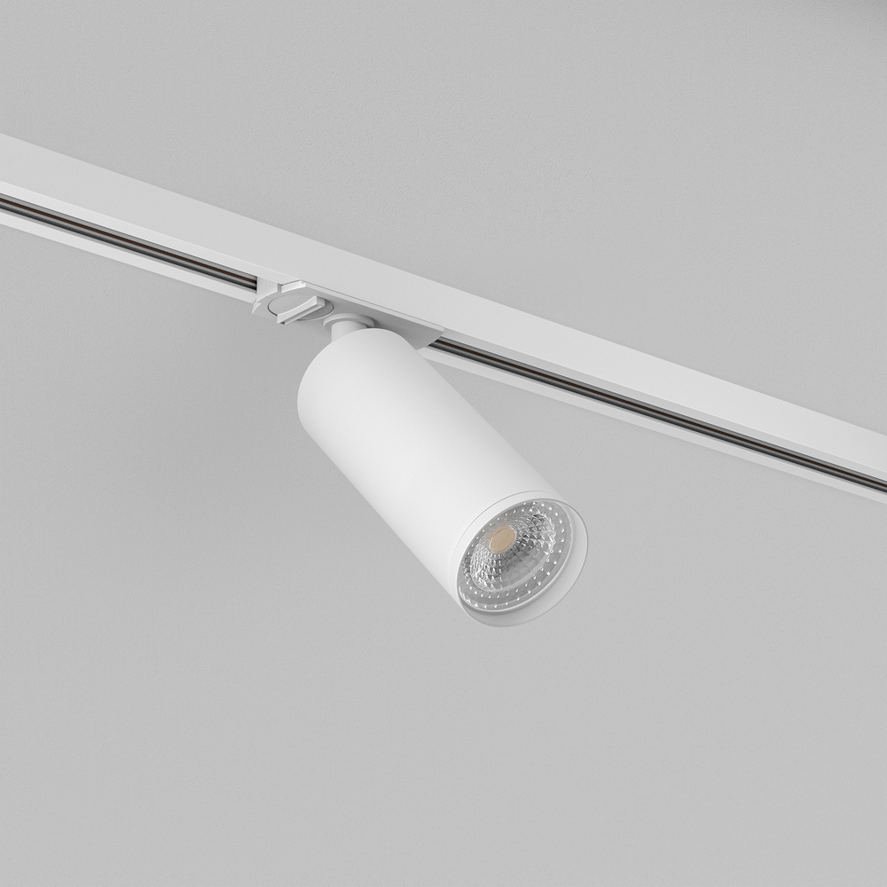 DK6202-WH Трековый светильник IP 20, 15 Вт, GU10, белый, алюминий