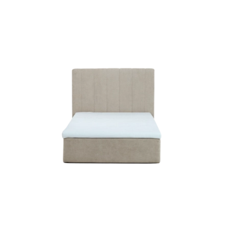 Бескаркасная кровать с матрасом BuySunny (велюр)