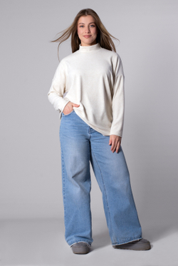 Джемпер женский 3850зп, молочный #503Мол033850зп