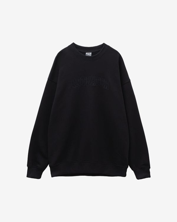 Толстовка Crewneck BigText черная - фото 1