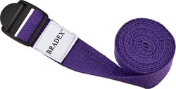 Ремешок для йоги фиолетовый