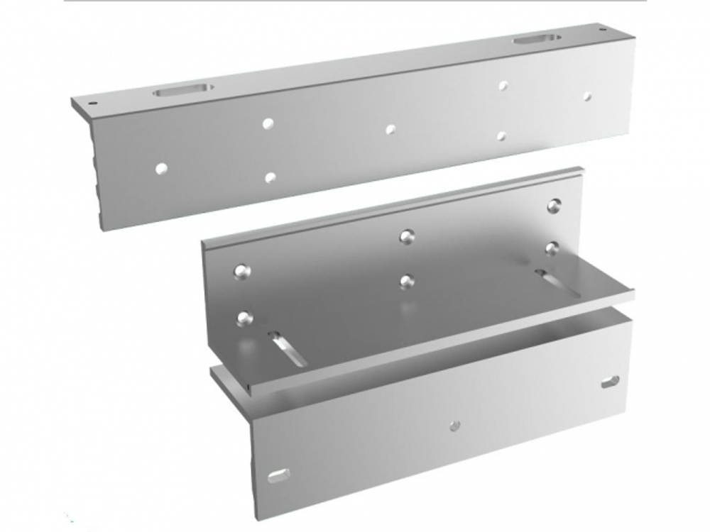 DS-K4H255-LZ  Комплект монтажных уголков для электромагнитных замков DS-K4H255