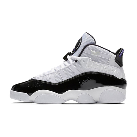 Кроссовки Air Jordan 6 Rings GS White Black