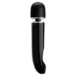 Черный вибратор-жезл Charming Massager Plus - 29 см.