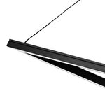 739297 Люстра PALLA 32W LED 1280LM ЧЕРНЫЙ 3000K