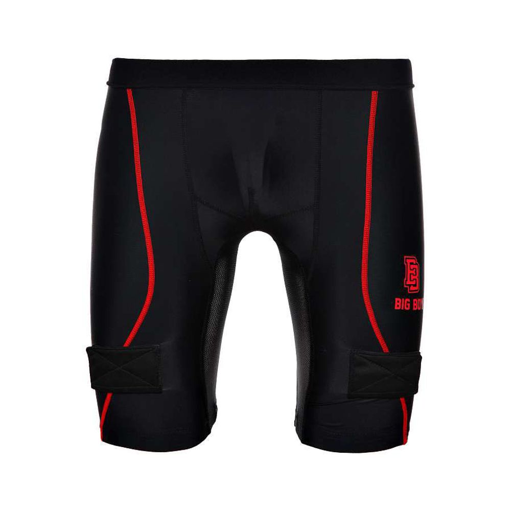 Шорты компрессионные взрослые BIG BOY Elite Line BB-SHEL-SR-L, с защитой паха, р.L