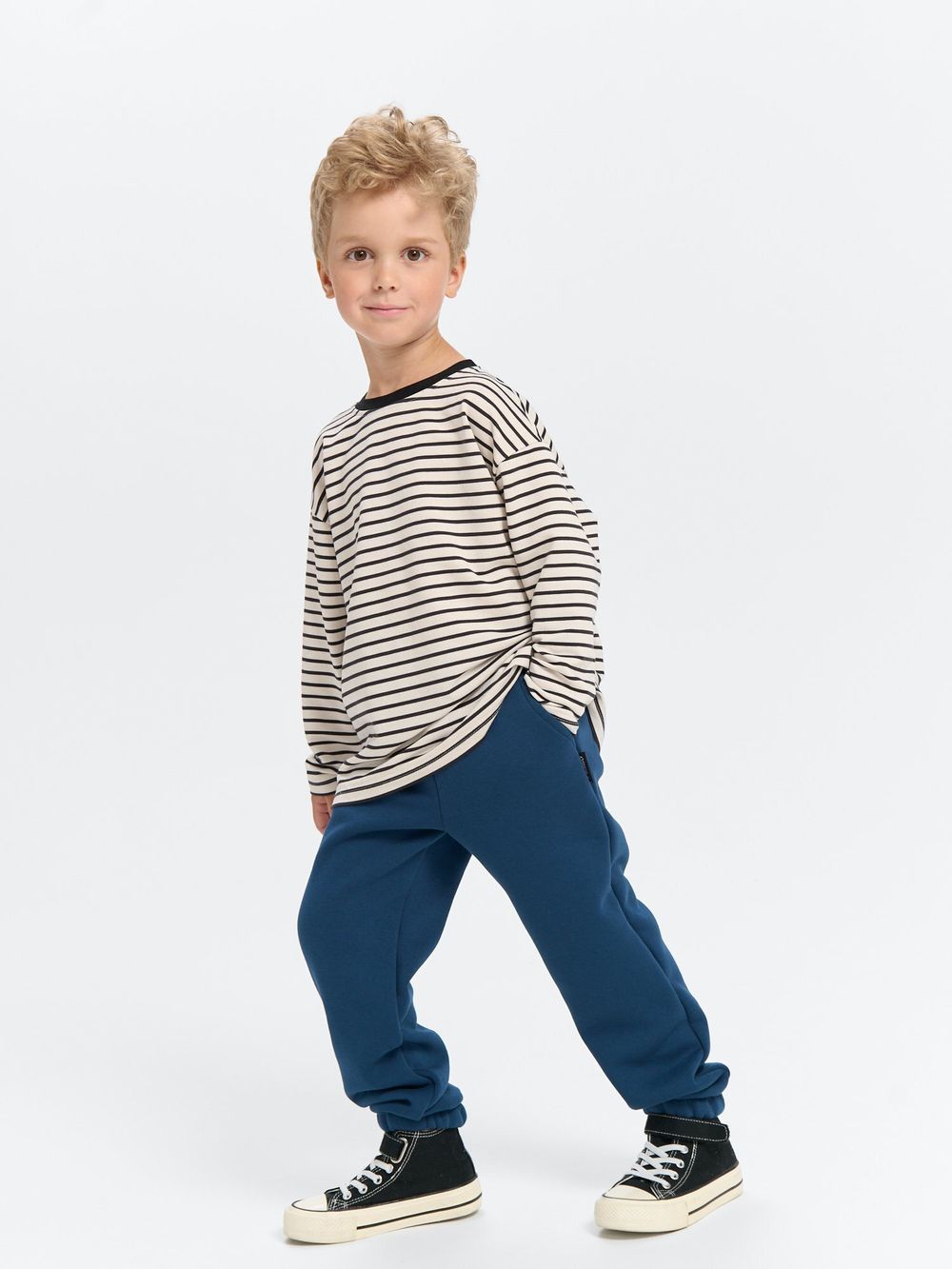 Джоггеры "Шторм" с карманами утепленные