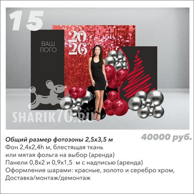 Фотозона Новый год 015