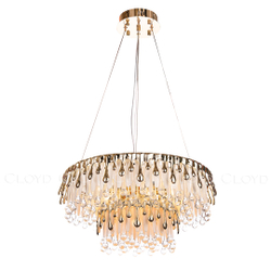 Люстра Cloyd CAPULETTI C12 / Ø60 см - золото (арт.11205)