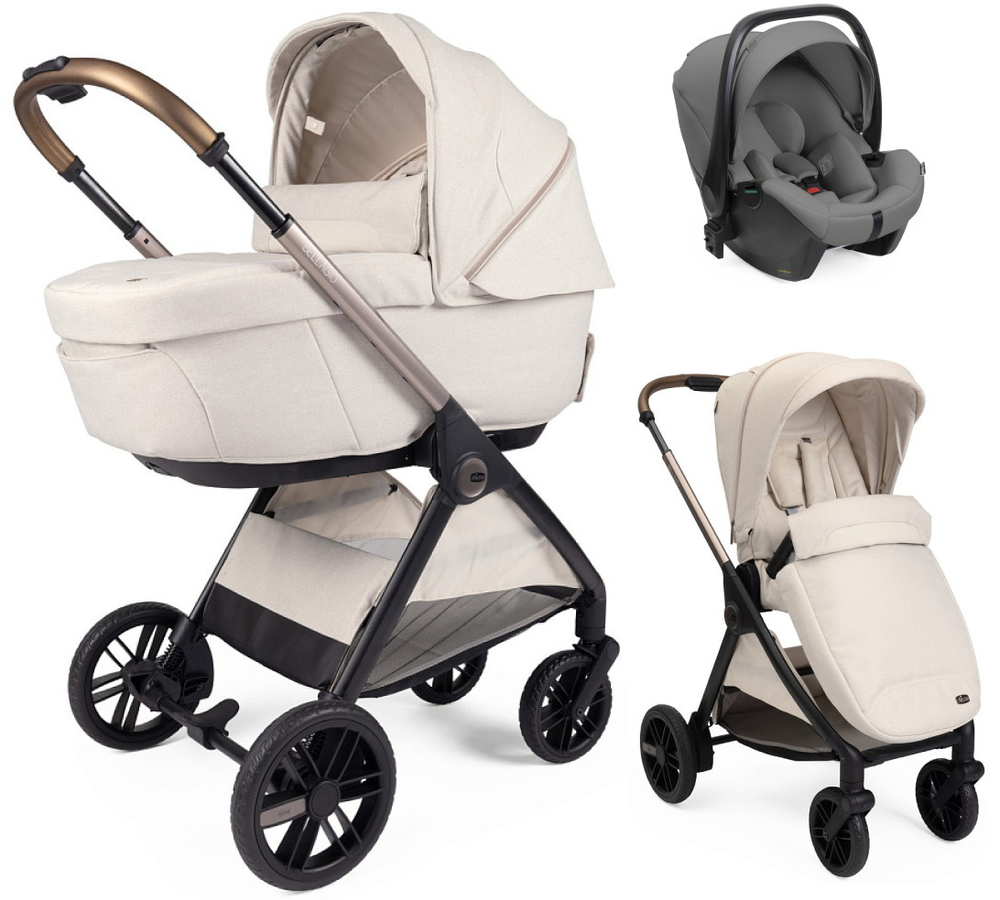 Коляска Chicco Bellagio 3 в 1 с автокреслом Kory Plus Lunar Rock Amber Glow