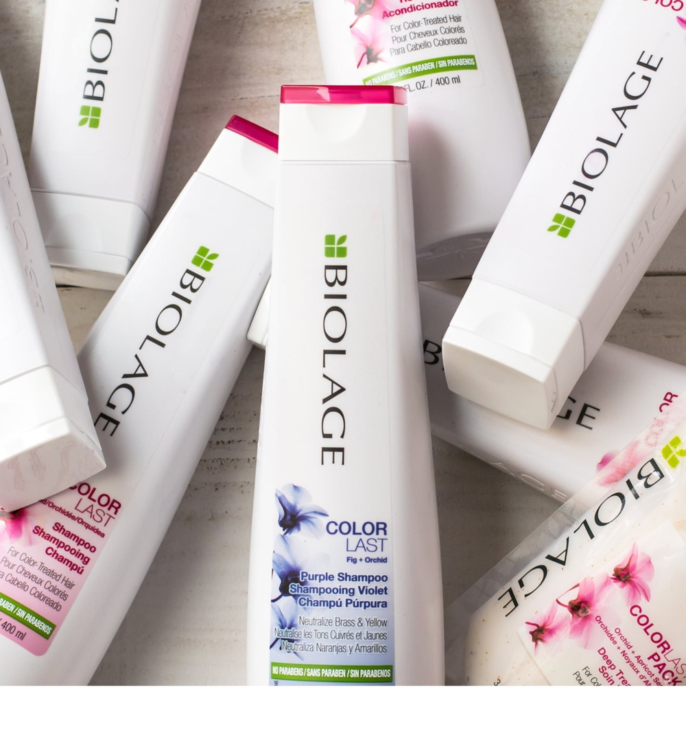 Biolage Essentials ColorLast - Шампунь для осветленных волос с мелированием в оттенке холодный блонд /   250  ml  / GTIN 3474636728367