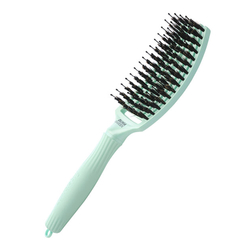 Olivia Garden Щетка Fingerbrush Boar&Nylon Arctic Teal ID1862