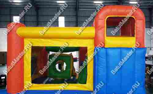 Детский надувной батут "Границы радости" 3,5*3*2,5 м