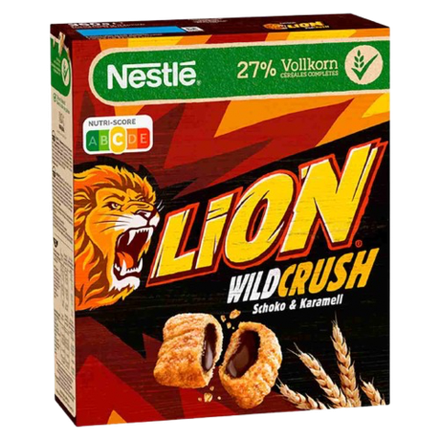 Сухой завтрак Nestle Lion Wild Crush Шоколад и карамель