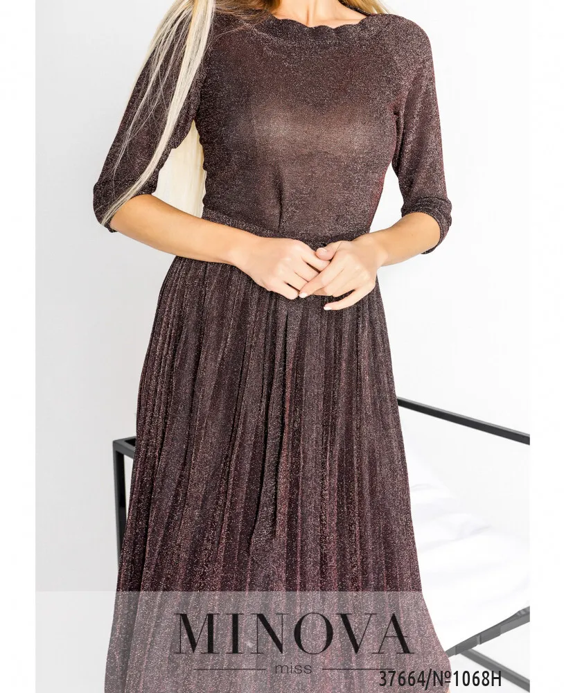 Платье 1068Н-пудра Minova