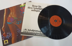Винтажная виниловая пластинка LP James Last Copacabana Happy Dancing (Germany 1979)