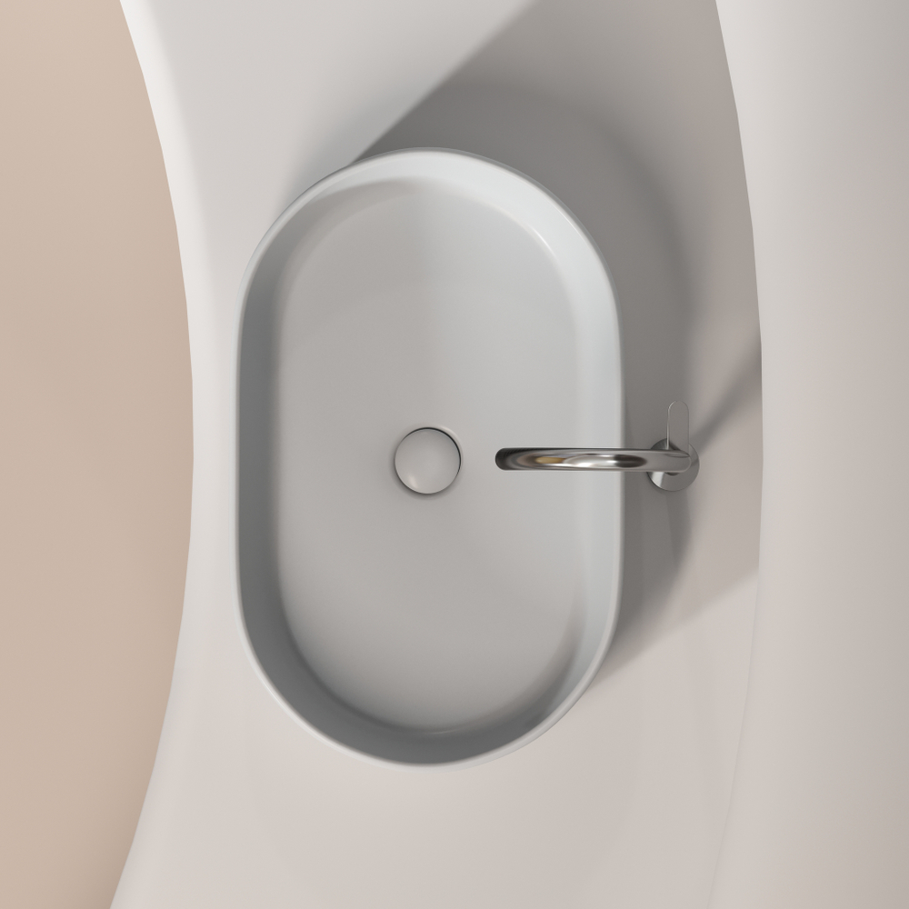 Раковина Ceramica Nova Element 60 см CN6048MSG серая