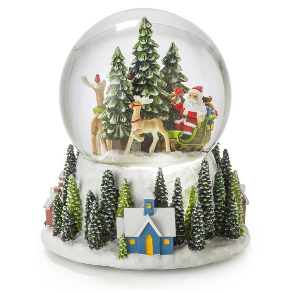 Фигурка 16см Музыкальный шар вращающаяся Lamart