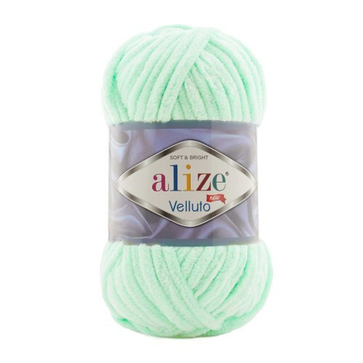 ALIZE "VELLUTO", 464 мята