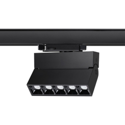 358327 PORT NT19 274 черный Трехфазный трековый свтильник IP33 LED 4000К 13W 110-265V EOS