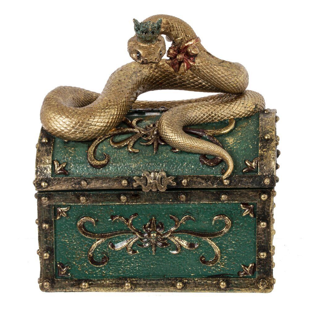 GAEM Шкатулка "Змея", L14 W9 H17 см