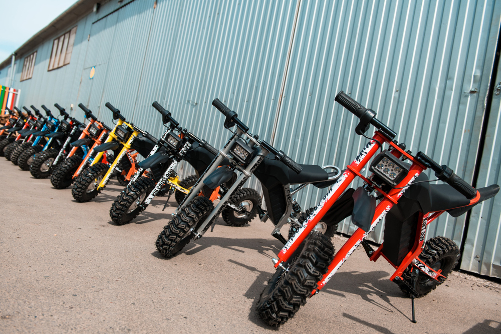 Мотоцикл электрический KiloWatT KIB KROSS 900 Red