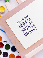 Трафарет для скрапбукинга из пластика многоразовый 037