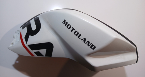 Пластик топливного бака (белый) Motoland R1 300