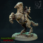 Grand Alliance Death Soulblight Gravelords Mounted Vampire Lord миниатюра для dnd, днд, pathfinder, фентези, Настольная игра, НРИ, Варгейм, РПГ