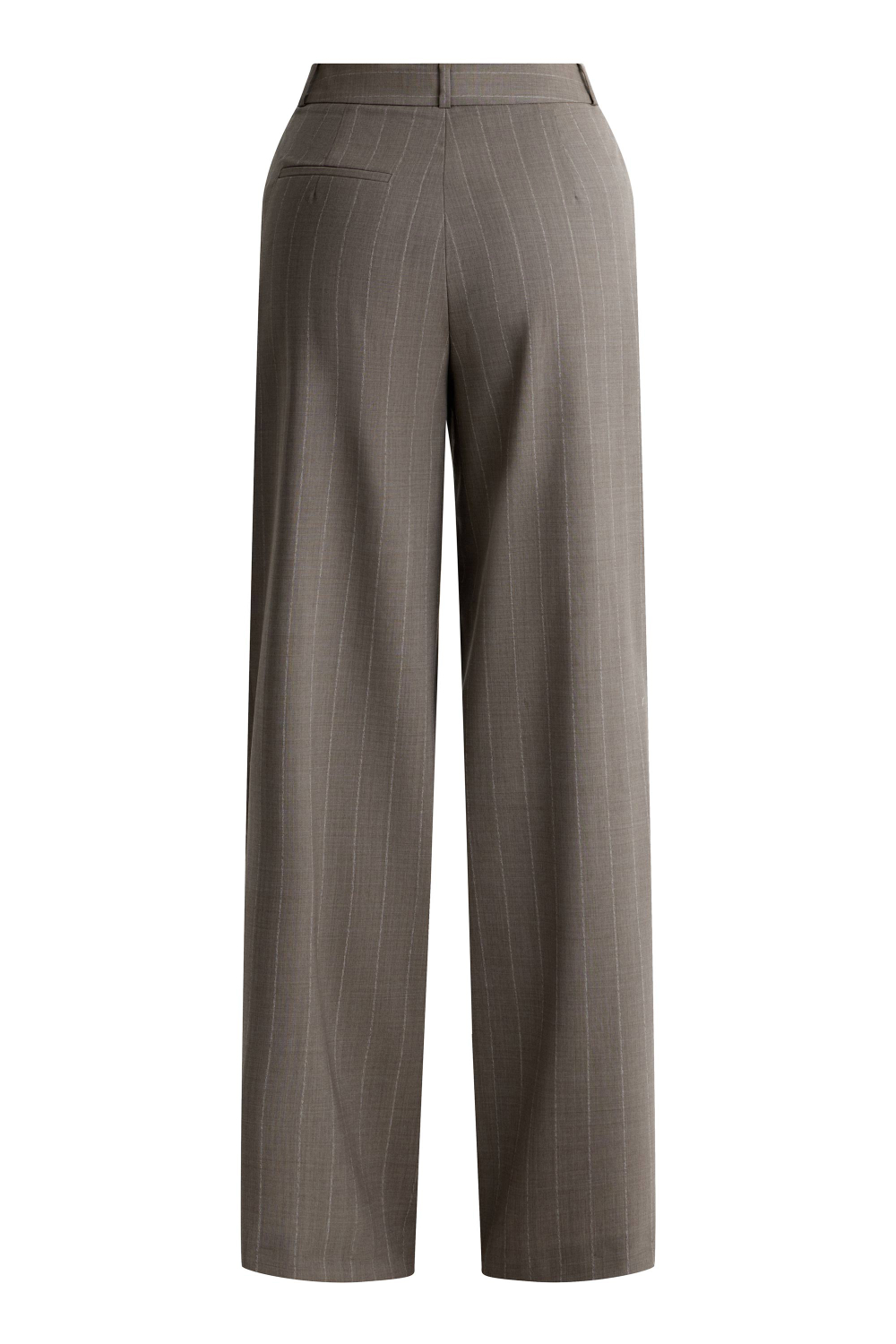 Брюки Тауп в полоску