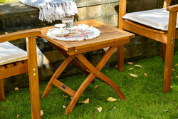 Кофейный комплект из акации КАРО c низким столом