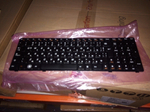 Клавиатура для ноутбука Lenovo G580/Z580A/G585/Z585/G590 раскладка - русская, без подсветки, черная (25201904), оригинал