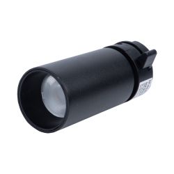 ULB-Q276 8W-3000К BLACK Светильник-прожектор светодиодный трековый. 800 Лм. Теплый белый свет 3000К. Корпус черный. ТМ Volpe