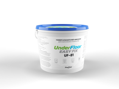 Клей-фиксатор для ПВХ покрытий UNDER FLOOR EASY FIX UF-81 / 2,5 кг