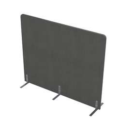 011.МПО.1614 Акустическая мобильная перегородка на стационарных опорах (1600*450*1400)