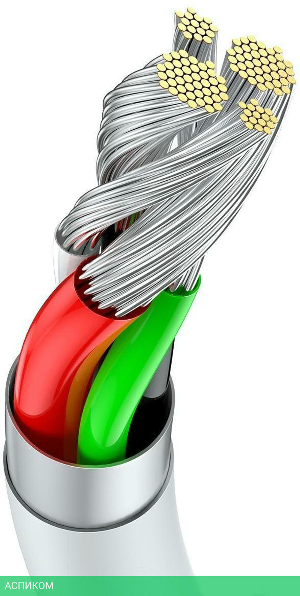 Кабель Baseus Superior 1m White (CATYS-02)