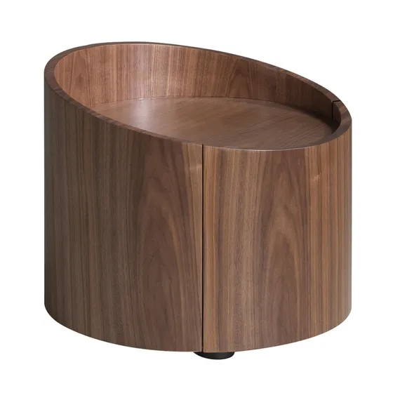 Прикроватная тумбочка с ящиком Angel Cerda 7130 из ореха