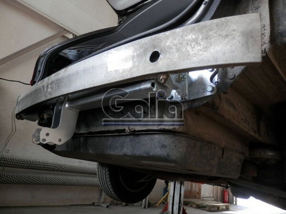 Фаркоп оцинкованный Galia M139A для Mercedes E-Class s211 универсал, в т.ч. 4WD 2002-2009(паспорт и сертификат в комплекте)(без электрики)