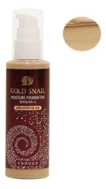 Enough Крем тональный с муцином улитки - Gold snail moisture foundation SPF30, 100мл