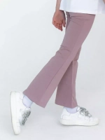 Штаны для девочки клеш трикотажные