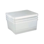 КОМПЛЕКТ ЯЩИКОВ ДЛЯ ХРАНЕНИЯ 400х170 ММ 3 ШТ (бесцветный)